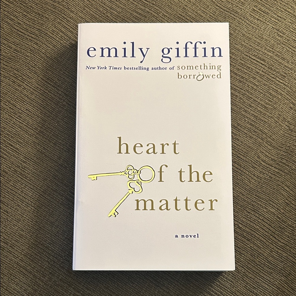 Heart of the Matter by Emily Giffin Book